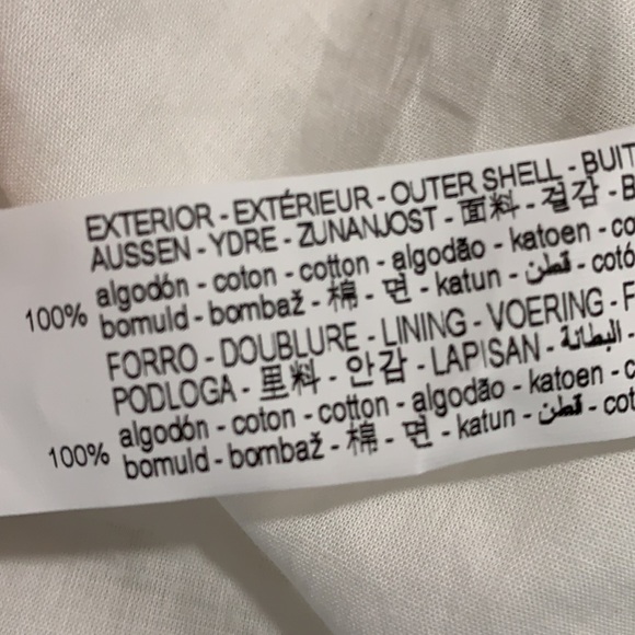 NWT. Zara Cutwork Embroidery Midi Dress. Size M. - Picture 8 of 9